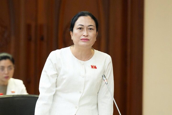 Phó Chủ tịch Hội đồng Dân tộc của Quốc hội Trần Thị Hoa Ry. (Ảnh: QH)