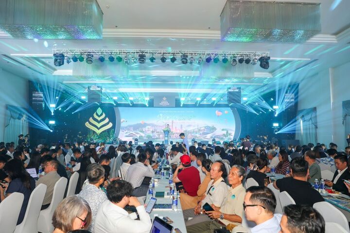 Sự kiện “Tọa độ xanh - Đô thị biển quốc tế” ghi nhận doanh số khủng 515 tỷ đồng.