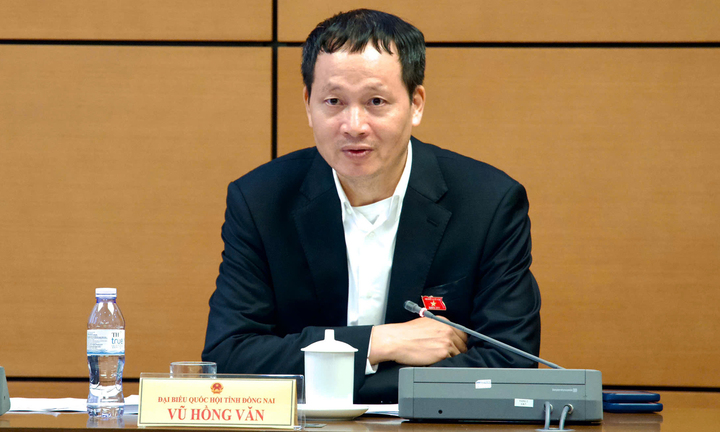 Bí thư Tỉnh ủy Nai Vũ Hồng Văn.