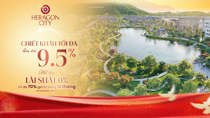 Heragon City áp dụng chính sách bán hàng hấp dẫn dành cho khách hàng.