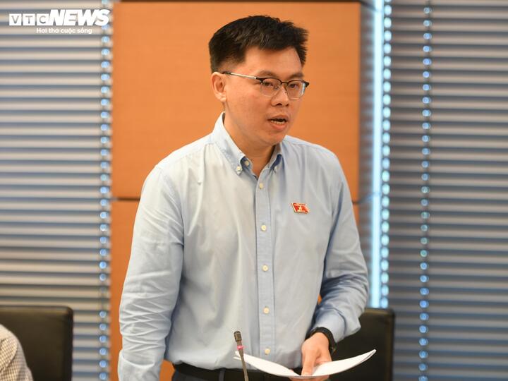 Đại biểu Trương Minh Huy Vũ. (Ảnh: Viên Minh)