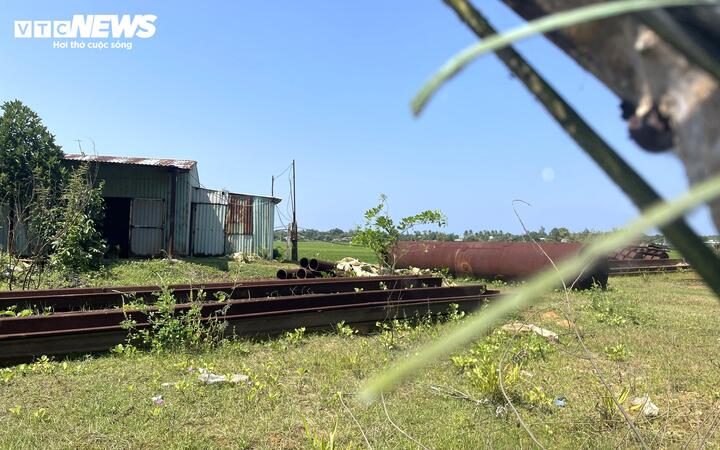 Cảnh ngổn ngang, dang dở tại dự án hàng trăm tỷ đồng sau 7 năm thi công.