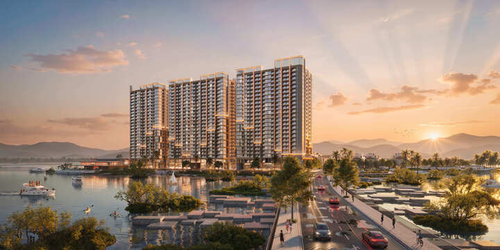 Onsen 3 sở hữu “tầm nhìn kép” thu trọn thiên nhiên tĩnh tại và nhịp sống phồn hoa rực rỡ.