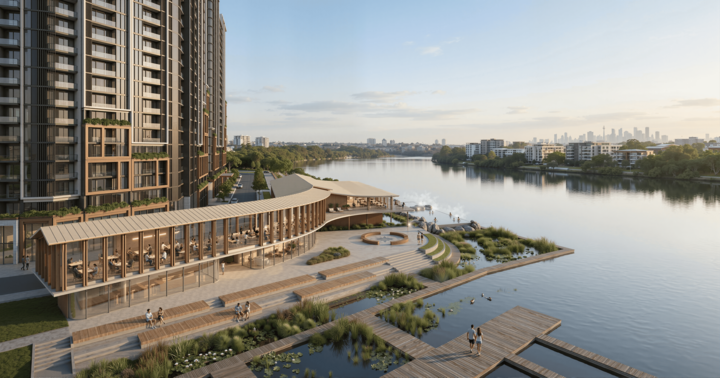 Clubhouse Onsen ven sông quy mô hơn 3.000m2 kiến tạo chuẩn mực sống đô thị nghỉ dưỡng.