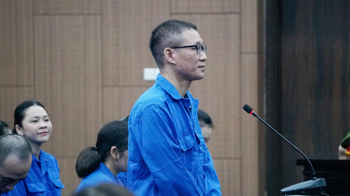 Bị cáo Phạm Quang Thiện, cựu Phó chủ tịch UBND phường Phú Lãm.