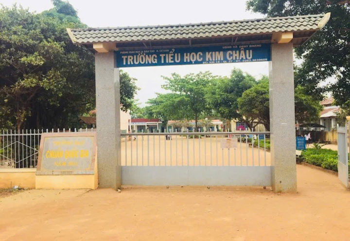 Trường Tiểu học Kim Châu.