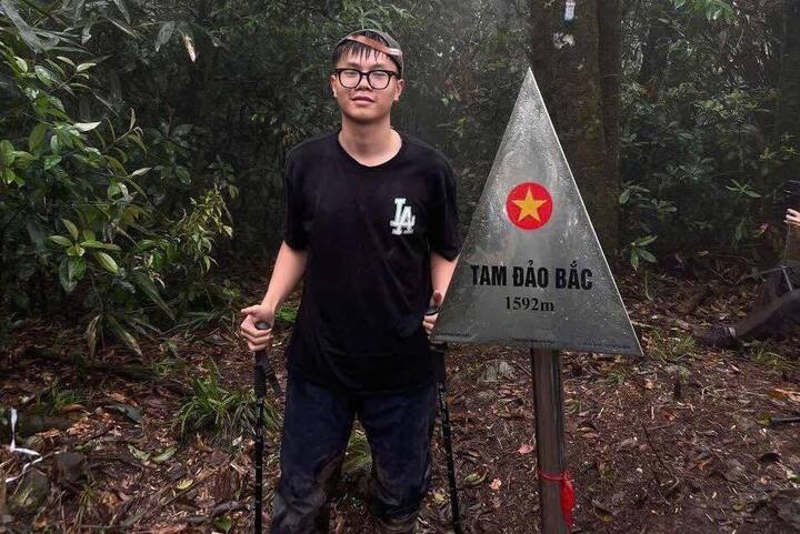 Hình ảnh Nguyễn Tuấn Anh trước lúc mất liên lạc. (Ảnh: Đạo Trù 24h)