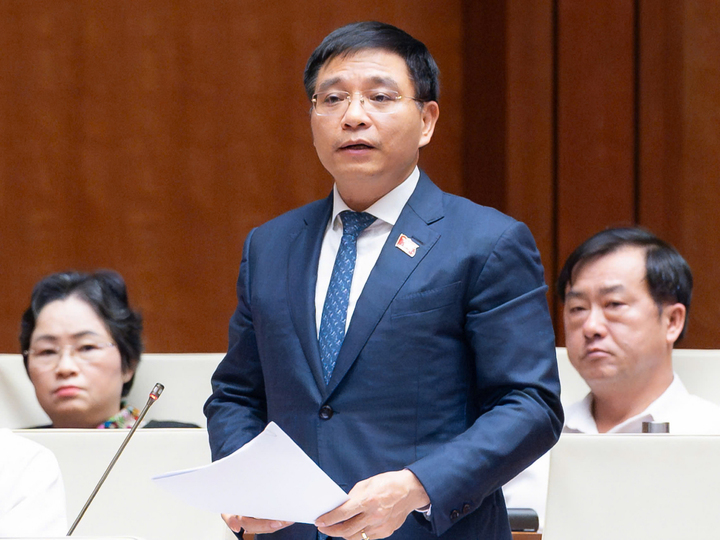 Phó Thủ tướng Nguyễn Văn Thắng. (Ảnh: Meida Quốc hội)