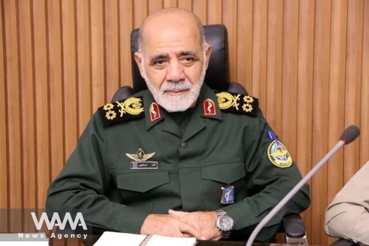 Thiếu tướng Abdollahi, Tư lệnh Bộ Tư lệnh Trung tâm Khatam al-Anbiya. (Ảnh: WANA)