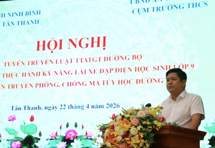 Ông Vũ Tất Thắng nhấn mạnh vai trò then chốt của công tác tư vấn tuyển sinh, hướng nghiệp đối với học sinh lớp 9.