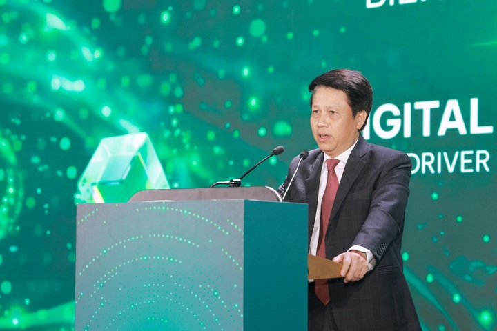 Phó Thống đốc NHNN Phạm Tiến Dũng phát biểu tại Hội thảo.