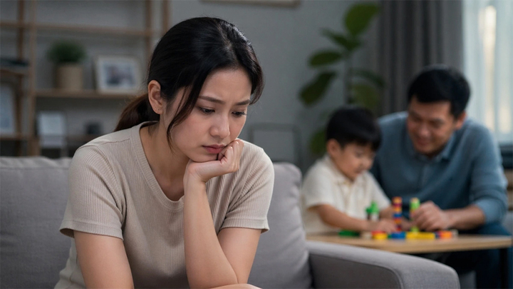 Anh xin cho anh thời gian, anh hứa sẽ giải quyết ổn thỏa để đến với tôi một cách đàng hoàng. (Ảnh minh họa: AI)