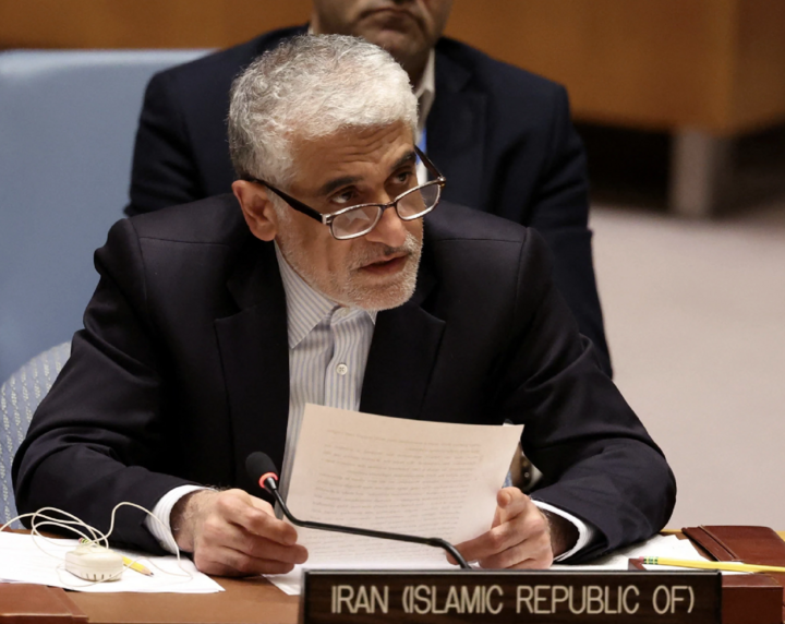 Đại sứ Iran tại Liên hợp quốc Amir Saeid Iravani.