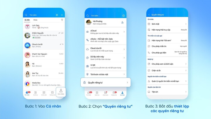 Hướng dẫn thiết lập quyền riêng tư, chống quay chụp ảnh đại diện trên Zalo - 2