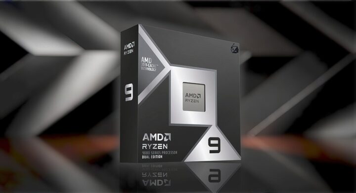 AMD Ryzen 9 9950X3D2 - CPU đầu tiên với dual 3D V-Cache. (Nguồn: AMD)