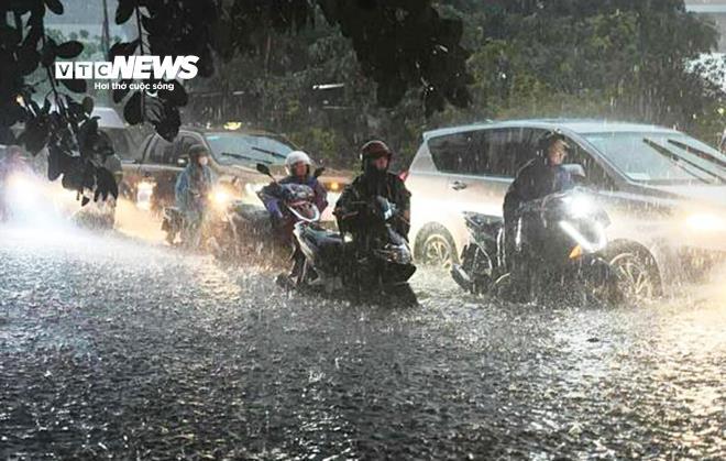 Ngày 24/4, Hà Nội có mưa, tập trung chủ yếu vào buổi sáng, sau mưa vài nơi. (Ảnh minh hoạ)