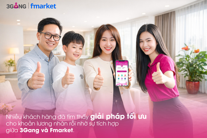 Nhiều khách hàng đã tìm thấy giải pháp tối ưu cho khoản lương nhàn rỗi nhờ sự tích hợp giữa 3Gang và Fmarket.