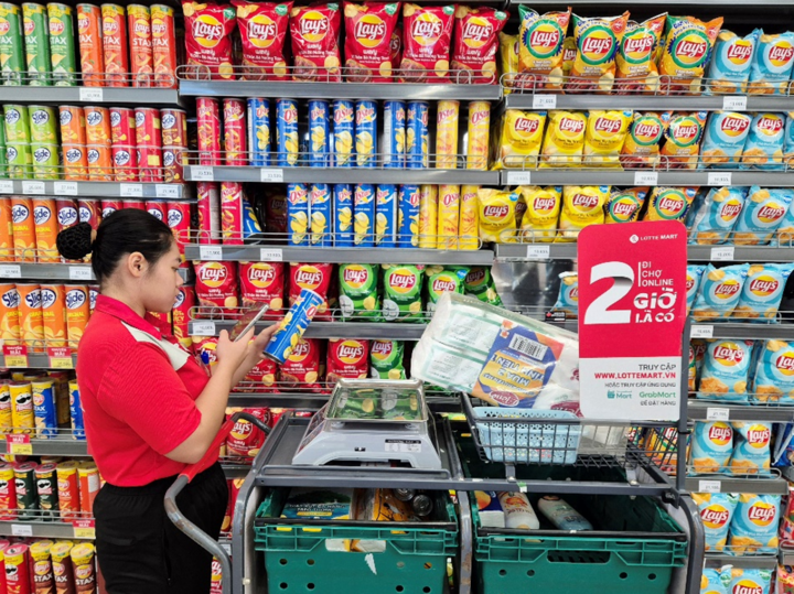 Ứng dụng đi chợ trực tuyến giúp người tiêu dùng tiết kiệm thời gian mua sắm.