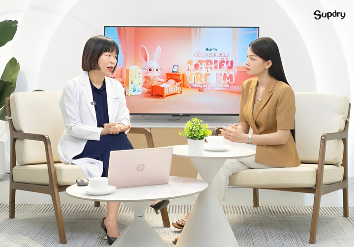 TS. BS. Nguyễn Thị Ngọc Tú chia sẻ về nguyên nhân gây ra hăm tã ở trẻ nhỏ.