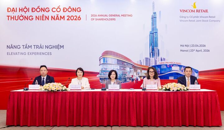 Đại hội đồng cổ đông Công ty CP Vincom Retail đã diễn ra thành công vào sáng 23/4/2026.