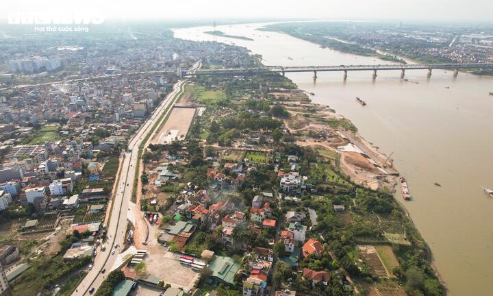Hà Nội thống nhất từng bước di dời, quy hoạch toàn bộ khu dân cư ngoài đê sông Hồng.