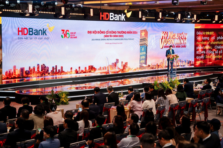 Đại hội cổ đông HDBank 2026: Lợi nhuận kế hoạch tăng 41%, quy mô gần 1,2 triệu tỷ đồng - 1