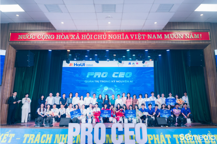 Sức nóng PRO CEO 2026: Đêm hội của bản lĩnh, trí tuệ và khát vọng Gen Z.