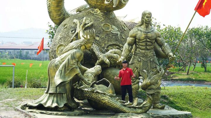 Quân và cộng sự dành gần 50 ngày để hoàn thiện tác phẩm "Cội nguồn".