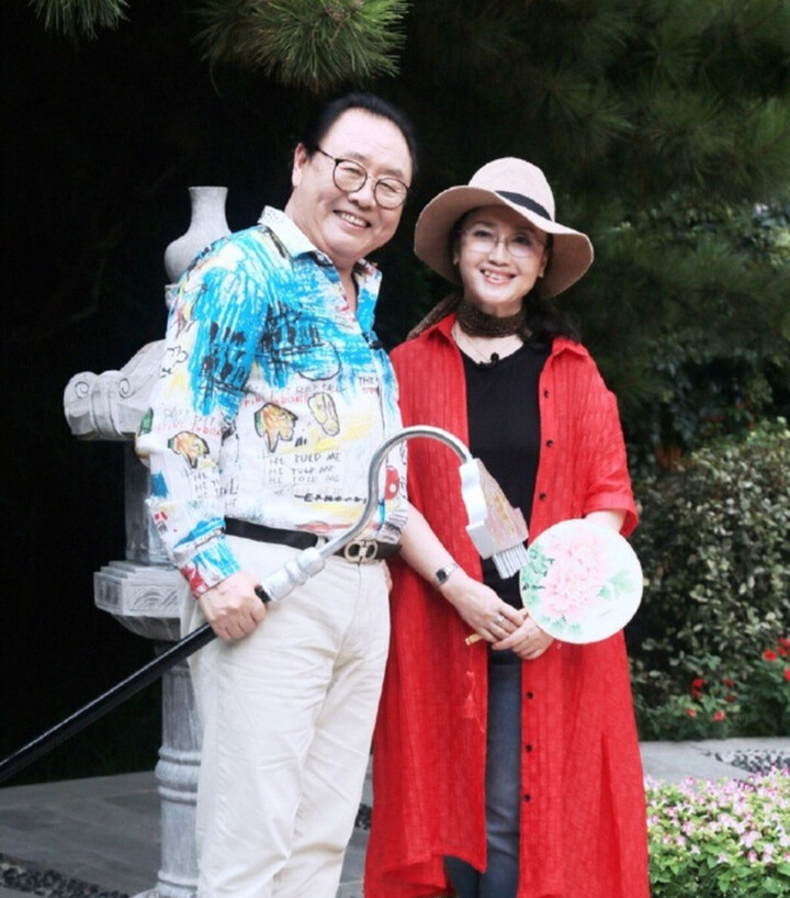 Mã Đức Hoa và vợ ở tuổi xế chiều.