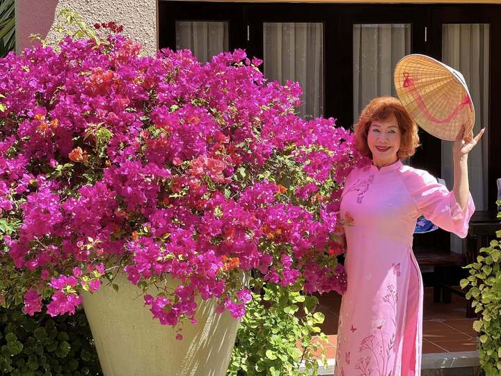 NSƯT Thuý Hoa ở hiện tại.