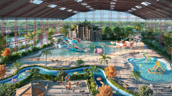 Tại công viên nước, gia đình và bạn bè có thể cùng nhau vui đùa và lưu giữ những khoảnh khắc đẹp.