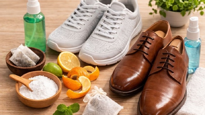 Có nhiều cách khử mùi hôi của giày đơn giản, hiệu quả và dễ thực hiện ở nhà.