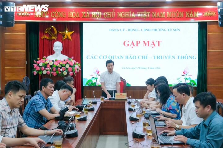 UBND phường Từ Sơn thông tin về lễ hội Đền Đô 2026.