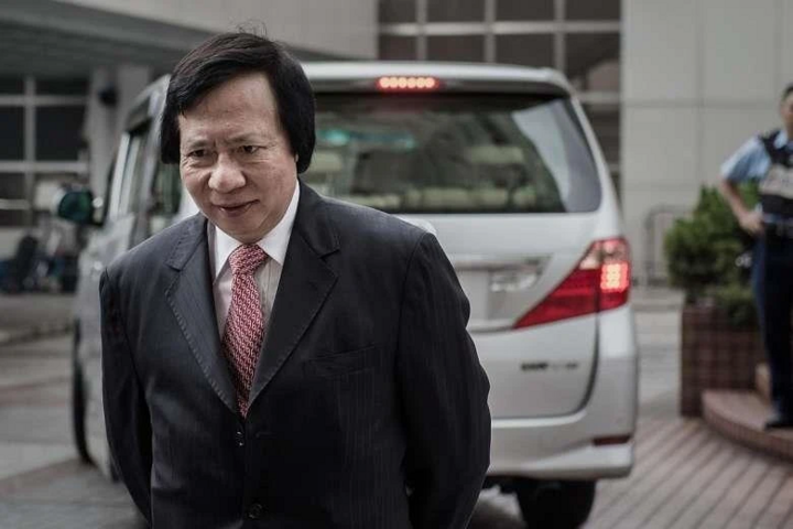 Quách Bỉnh Giang tới Tòa án Tối cao Hong Kong ngày 8/5/2014. (Ảnh: AFP)