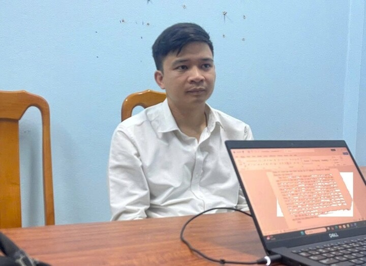 Nguyễn Duy Cường được xác định với vai trò cầm đầu “Hội thánh của Đức Chúa Trời Mẹ” tại tỉnh Quảng Trị. (Ảnh: CA)