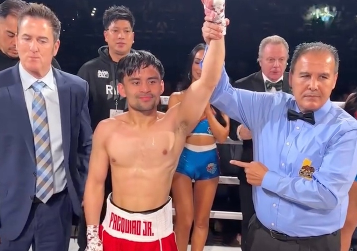 Emmanuel “Jimuel” Pacquiao Jr có chiến thắng chuyên nghiệp boxing đầu tiên