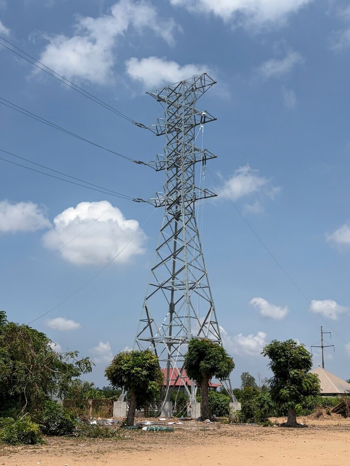 Đường dây 110kV trạm 220kV Châu Đốc – Cái Dầu (An Giang) kịp hoàn thành trước 30/4/2026.