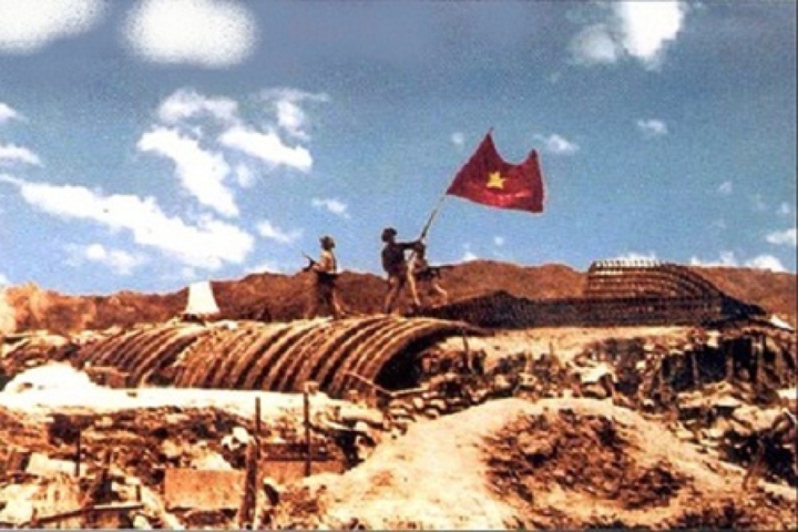 Chiến thắng Điện Biên Phủ lừng lẫy năm châu, chấn động địa cầu. (Ảnh: VOV)