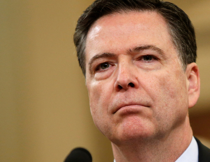 Cựu Giám đốc FBI James Comey. (Ảnh: Reuters)