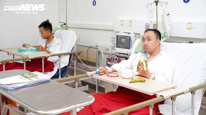 Các bệnh nhân sau khi được ghép tạng đều đang hồi phục sức khoẻ tốt, riêng 2 bệnh nhân được ghép giác mạc đã được xuất viện