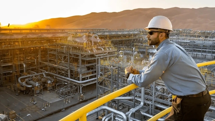 Việc sản xuất dầu tại mỏ Ghawar đạt đỉnh điểm 5,7 triệu thùng/ngày vào năm 1981. Đây là tốc độ sản xuất dầu bền vững cao nhất từng đạt được bởi bất kỳ mỏ dầu nào trong lịch sử thế giới. (Ảnh: Oil & Gas Middle East)