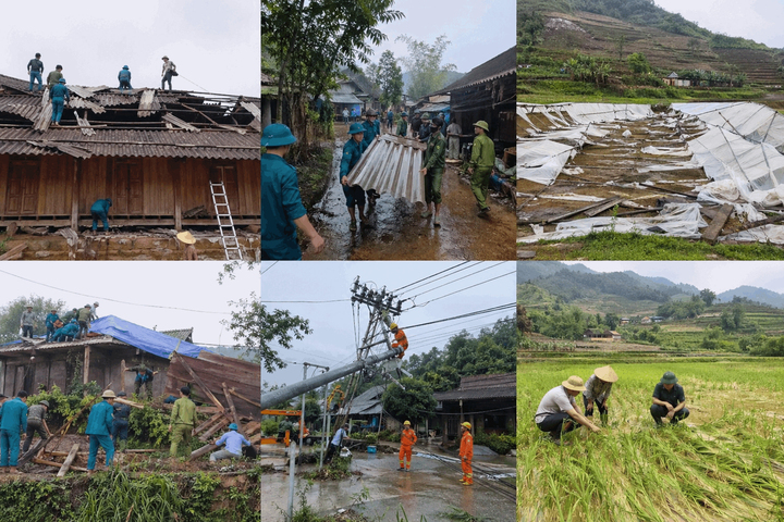 Thiên tai ở Lào Cai gây thiệt hại khoảng 10 tỷ đồng. (Ảnh: Laocai.gov.vn)