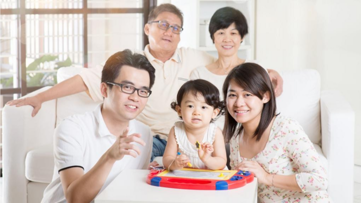 Mái ấm của một gia đình trẻ.