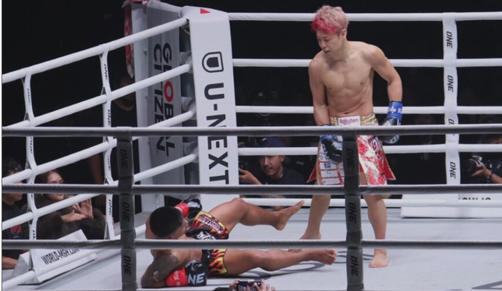 Rodtang không duy trì được sức mạnh như trận thắng trước Takeru vào năm 2025