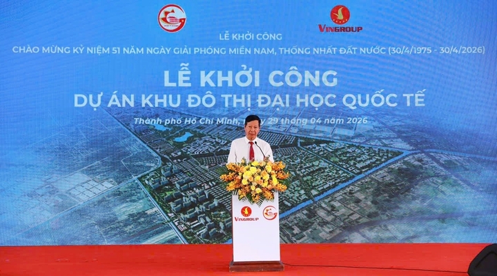 Phó Chủ tịch Tập đoàn Vingroup Lê Khắc Hiệp. (Ảnh: Đại Việt)