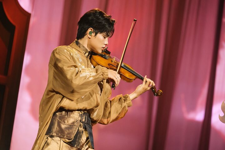 Bùi Trường Linh đỗ thủ khoa đầu vào violin tại Học viện Âm nhạc Quốc gia Việt Nam năm 8 tuổi.