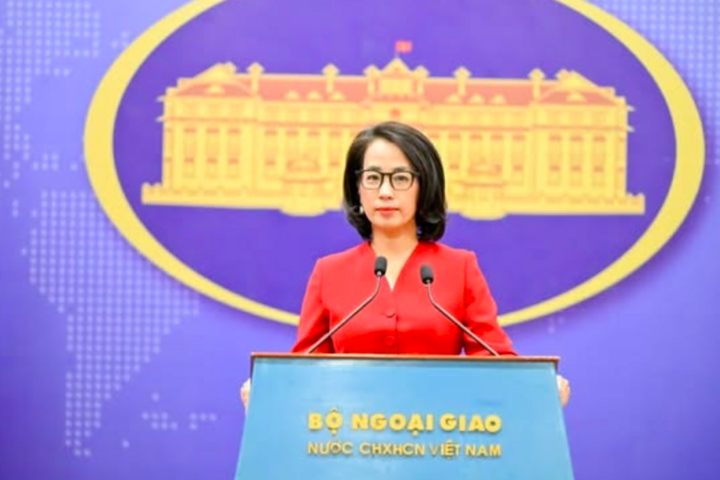 Người Phát ngôn Bộ Ngoại giao Việt Nam Phạm Thu Hằng.