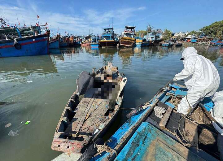 Vị trí phát hiện thi thể nạn nhân. Ảnh: Phạm Duy