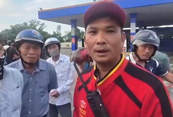 Nhân chứng kể lại sự việc.