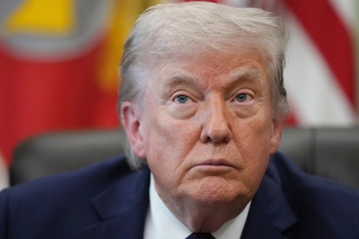 Tổng thống Donald Trump. Ảnh: AP